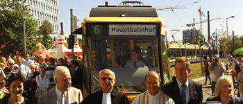 Straßenbahn „Süd-Ost“ in Karlsruhe