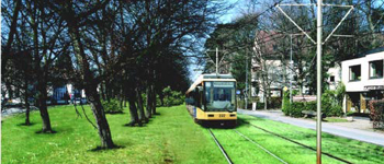 Tramway Karlsruhe Nordstadt/Heide